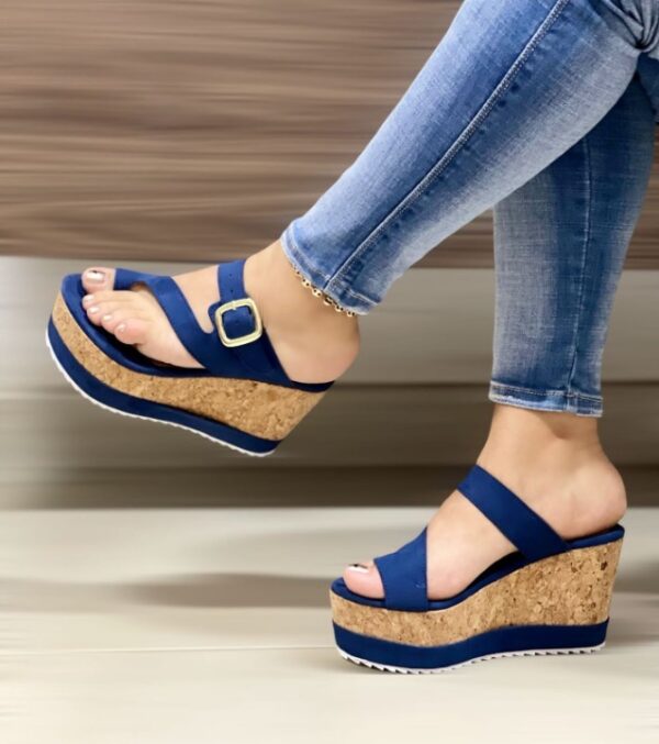Sandalia de plataforma corcho PS-255 - Prissa Shoes